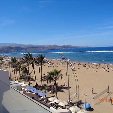 Beachfront Home Las Canteras - Sea Views Terrace لاس بالماس دي غران كاناريا المظهر الخارجي الصورة