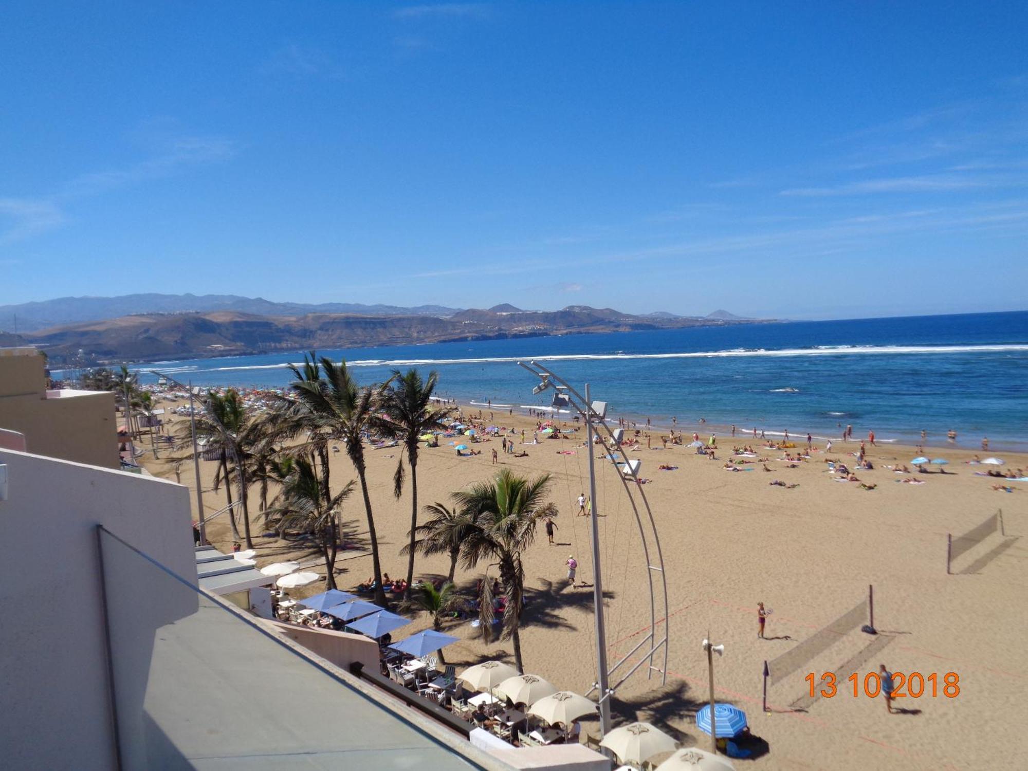 Beachfront Home Las Canteras - Sea Views Terrace لاس بالماس دي غران كاناريا المظهر الخارجي الصورة