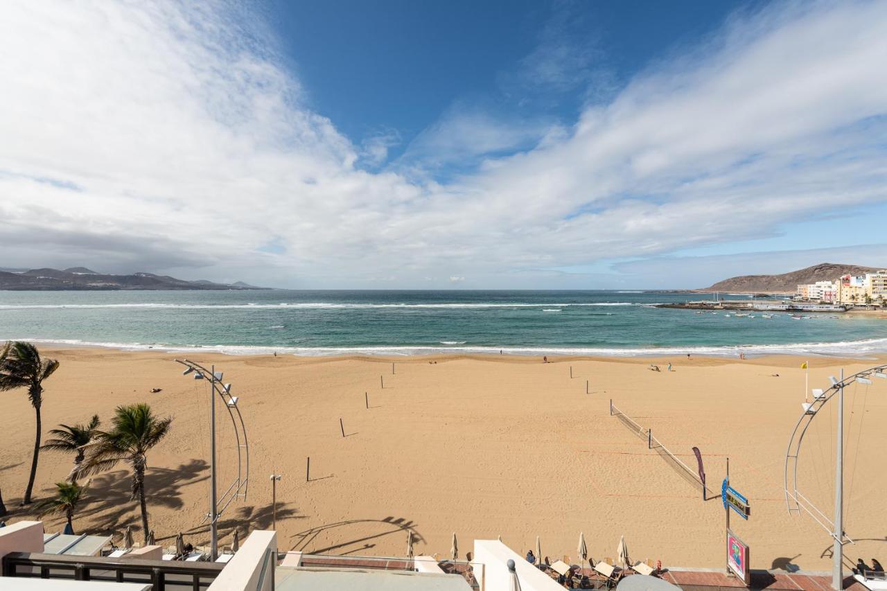 Beachfront Home Las Canteras - Sea Views Terrace لاس بالماس دي غران كاناريا المظهر الخارجي الصورة