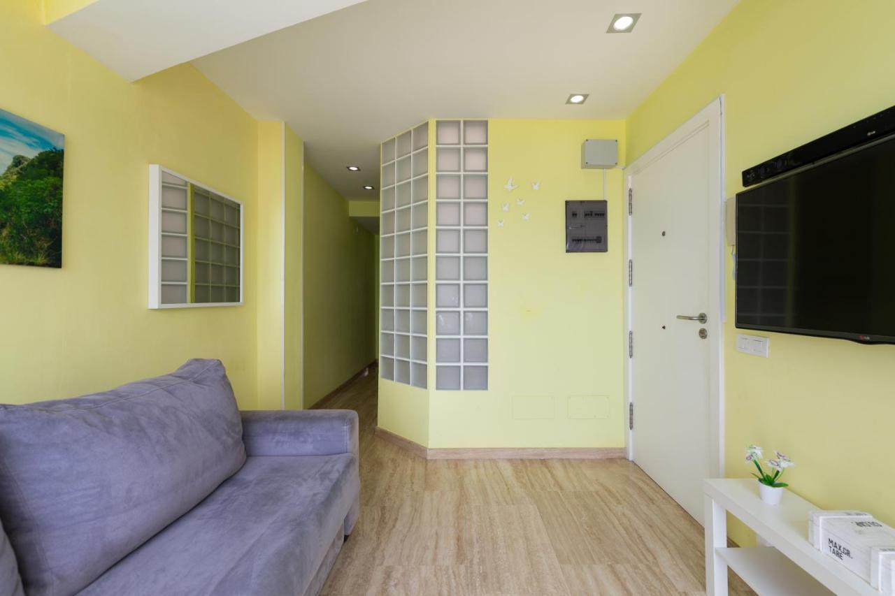 Beachfront Home Las Canteras - Sea Views Terrace لاس بالماس دي غران كاناريا المظهر الخارجي الصورة