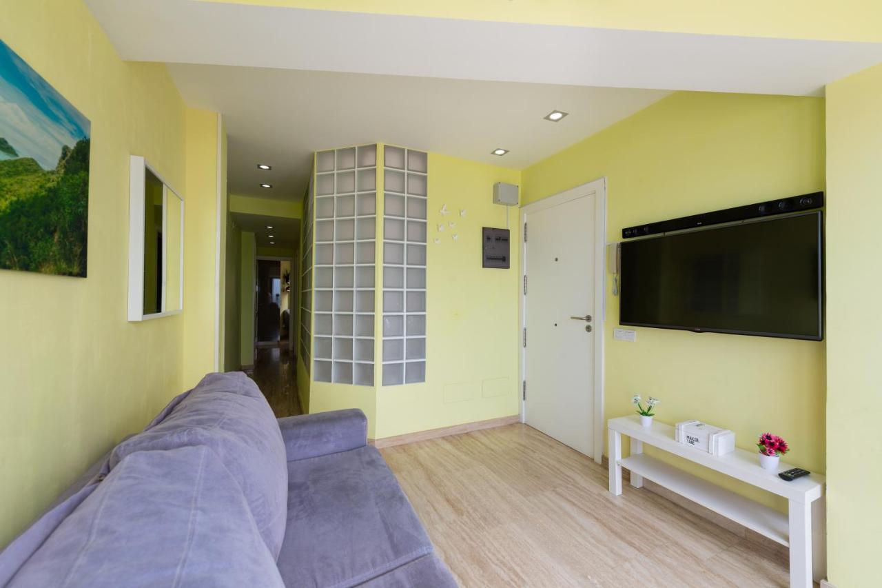 Beachfront Home Las Canteras - Sea Views Terrace لاس بالماس دي غران كاناريا المظهر الخارجي الصورة