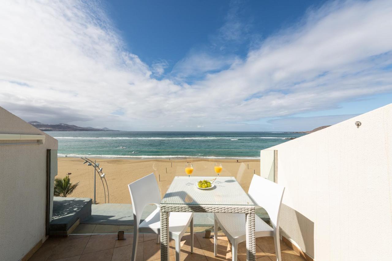 Beachfront Home Las Canteras - Sea Views Terrace لاس بالماس دي غران كاناريا المظهر الخارجي الصورة