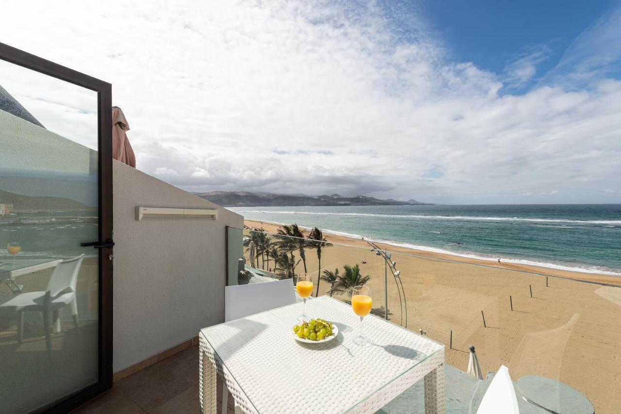 Beachfront Home Las Canteras - Sea Views Terrace لاس بالماس دي غران كاناريا المظهر الخارجي الصورة